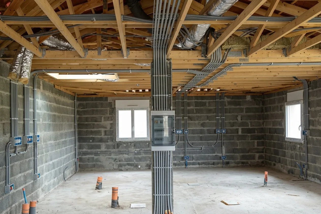 Électricien à Aubervilliers — après (chantier 3) Électricien à Aubervilliers — après (chantier 3)